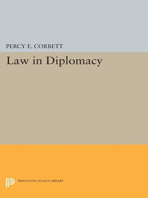 cover image of Law in Diplomacy